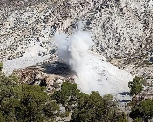 Topaz Mountain Blast