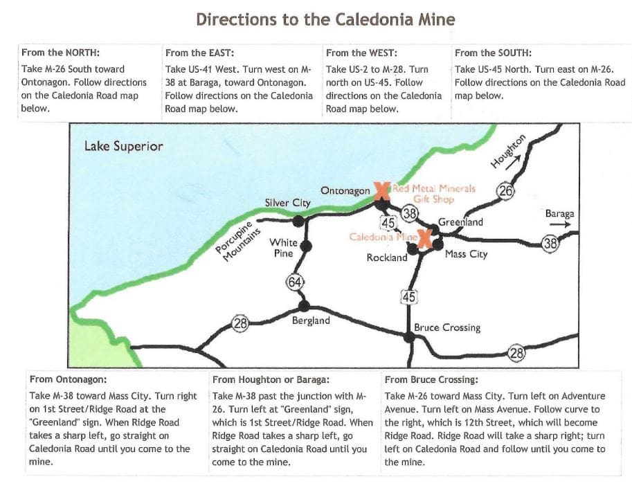 Caledonia Mine, Michigan